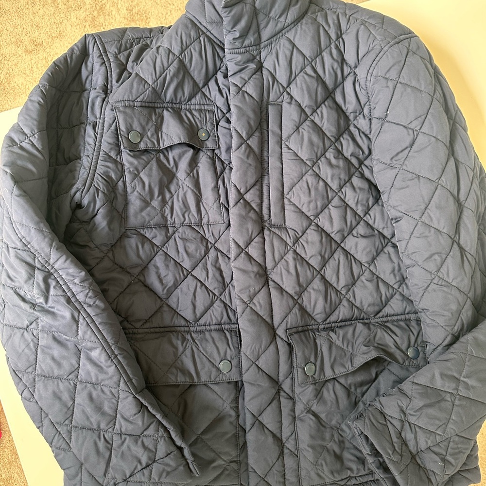 Bonobos Men's Quilted Puffer Jacket - navy